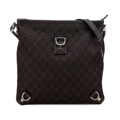 GG Denim Abbey D Ring Crossbody