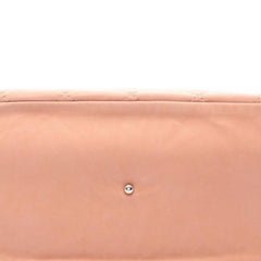 Large CC Quilted Suede Sea Hit Tote