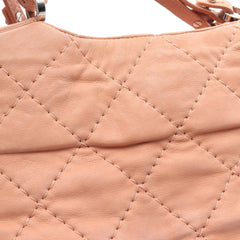 Large CC Quilted Suede Sea Hit Tote