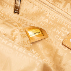 Woven Caviar CC Charm Tote