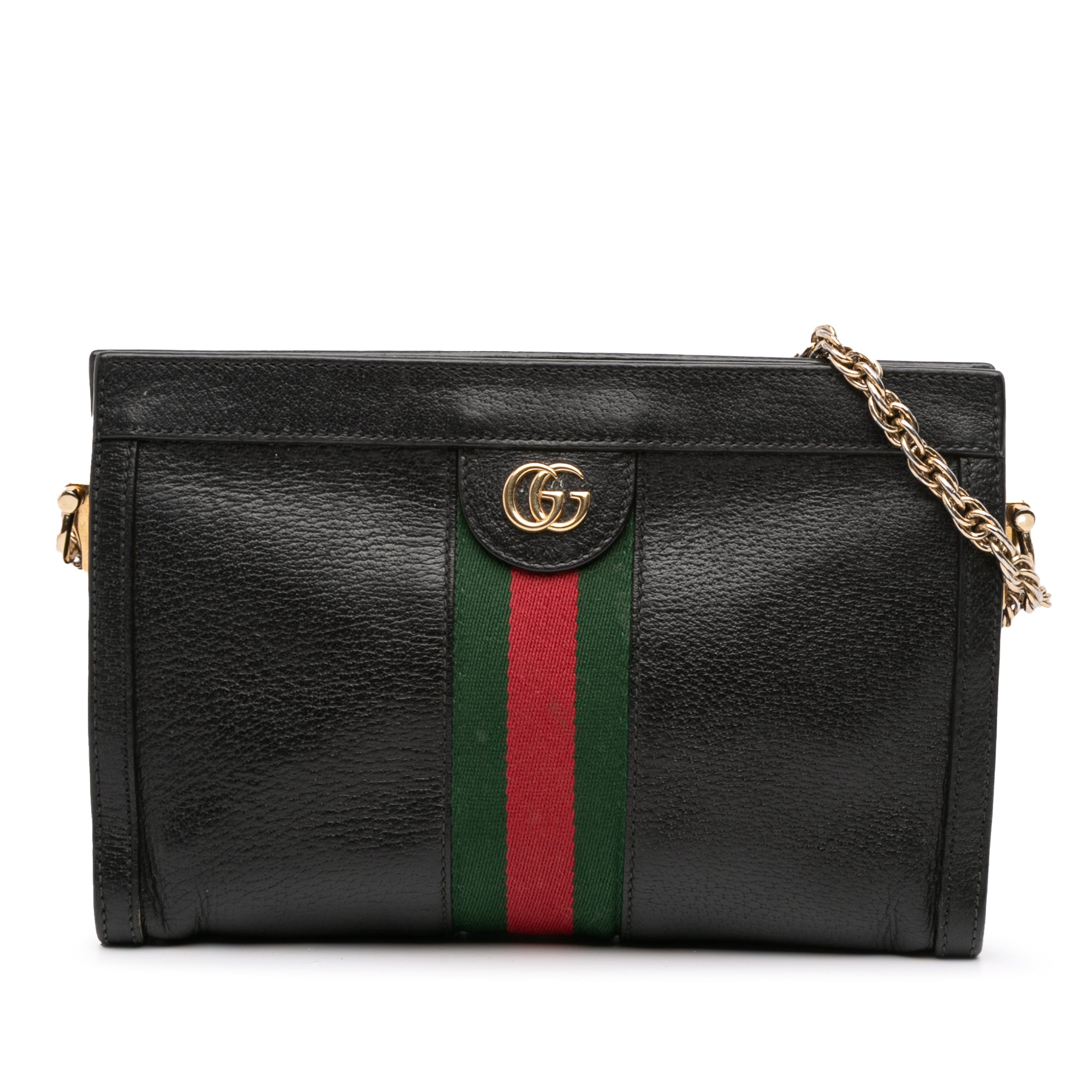 Small Calfskin Ophidia Chain Crossbody