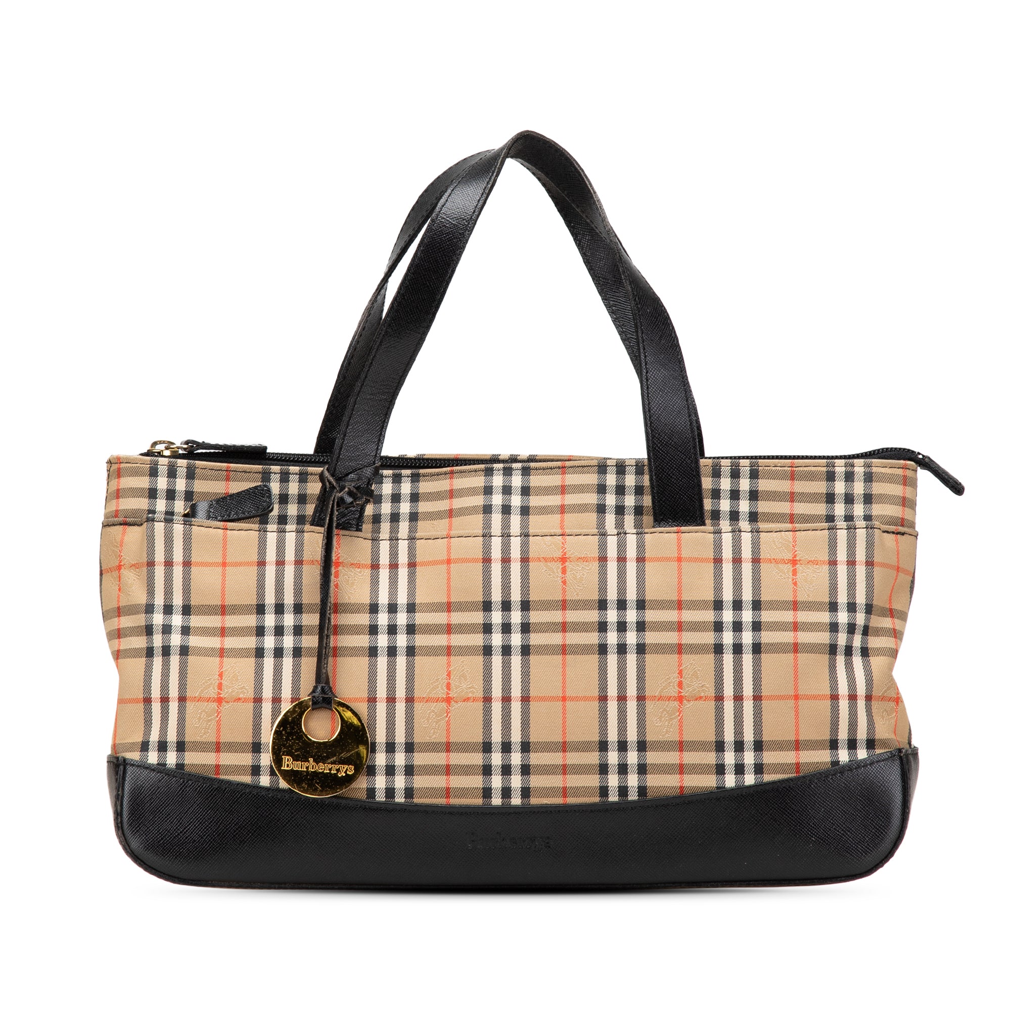 Haymarket Check Canvas Tote