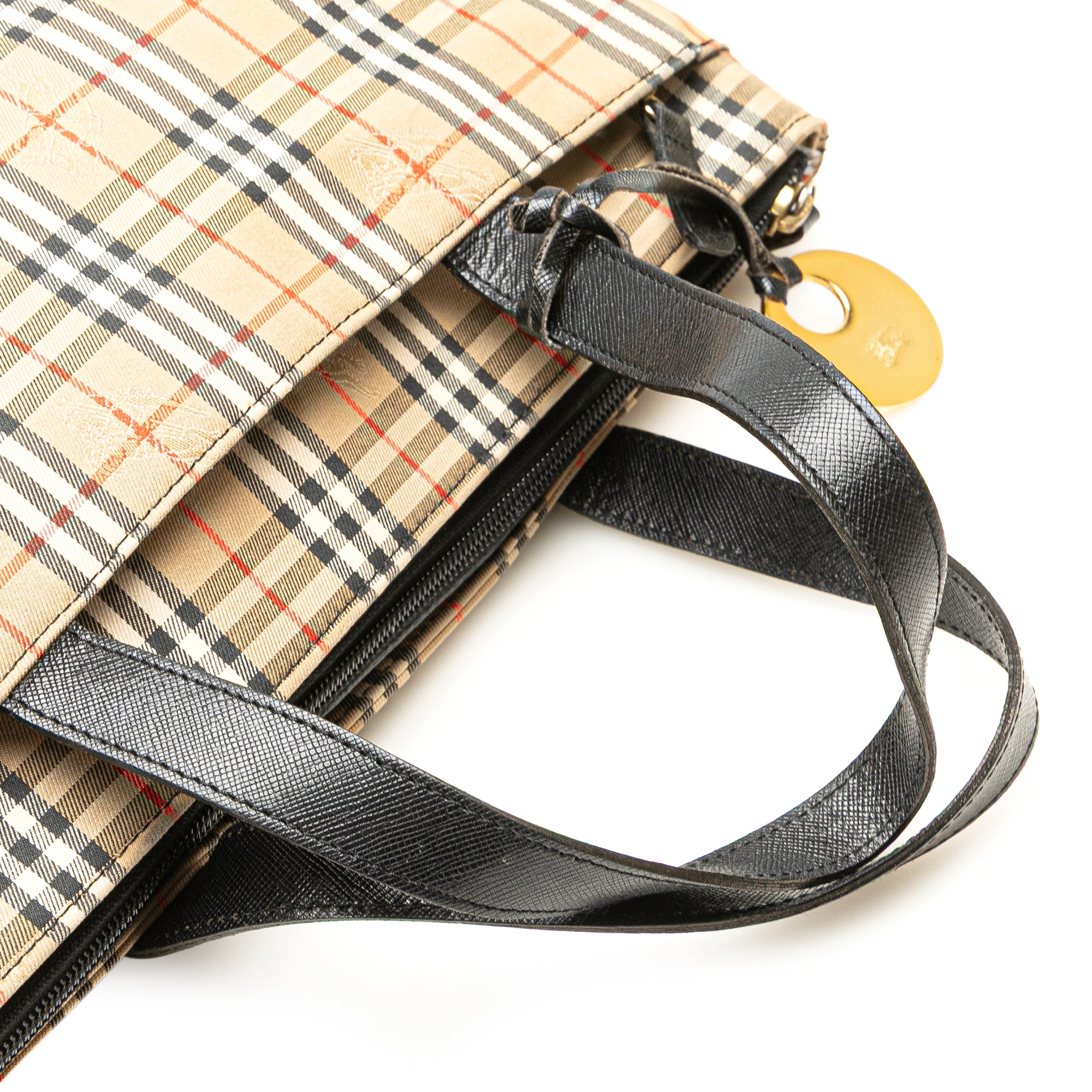 Haymarket Check Canvas Tote