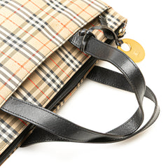 Haymarket Check Canvas Tote