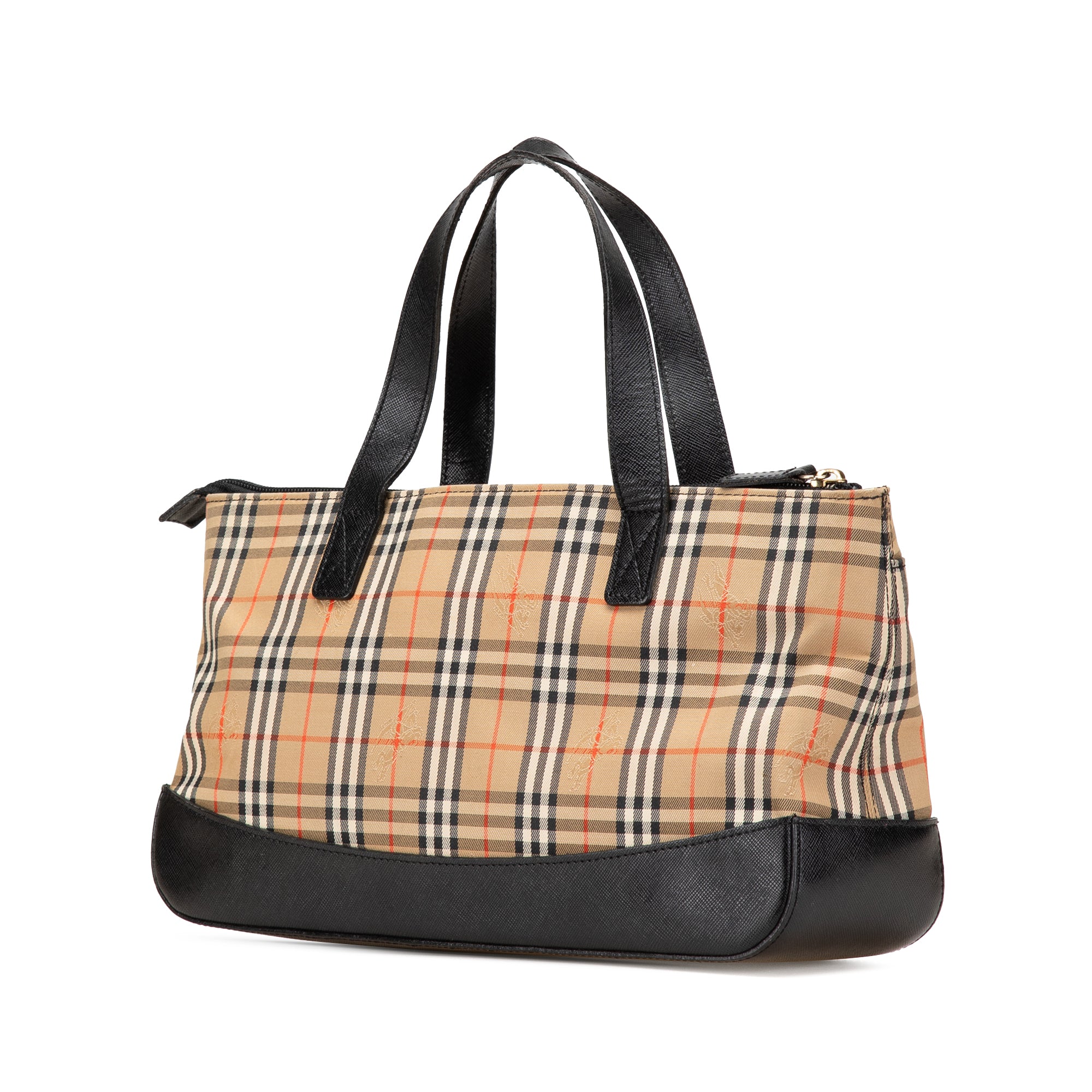 Haymarket Check Canvas Tote