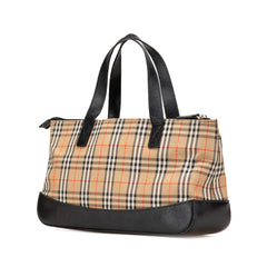 Haymarket Check Canvas Tote