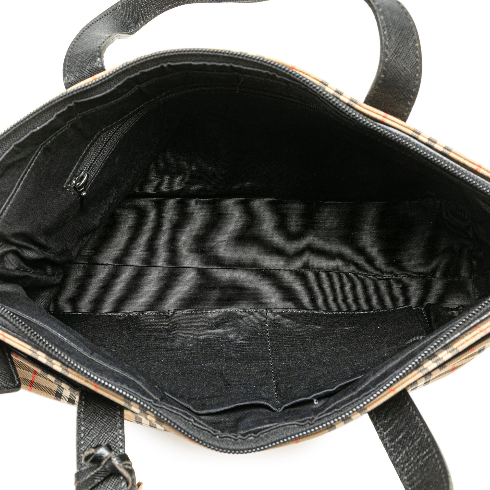 Haymarket Check Canvas Tote