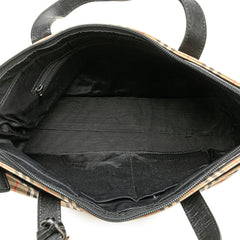 Haymarket Check Canvas Tote