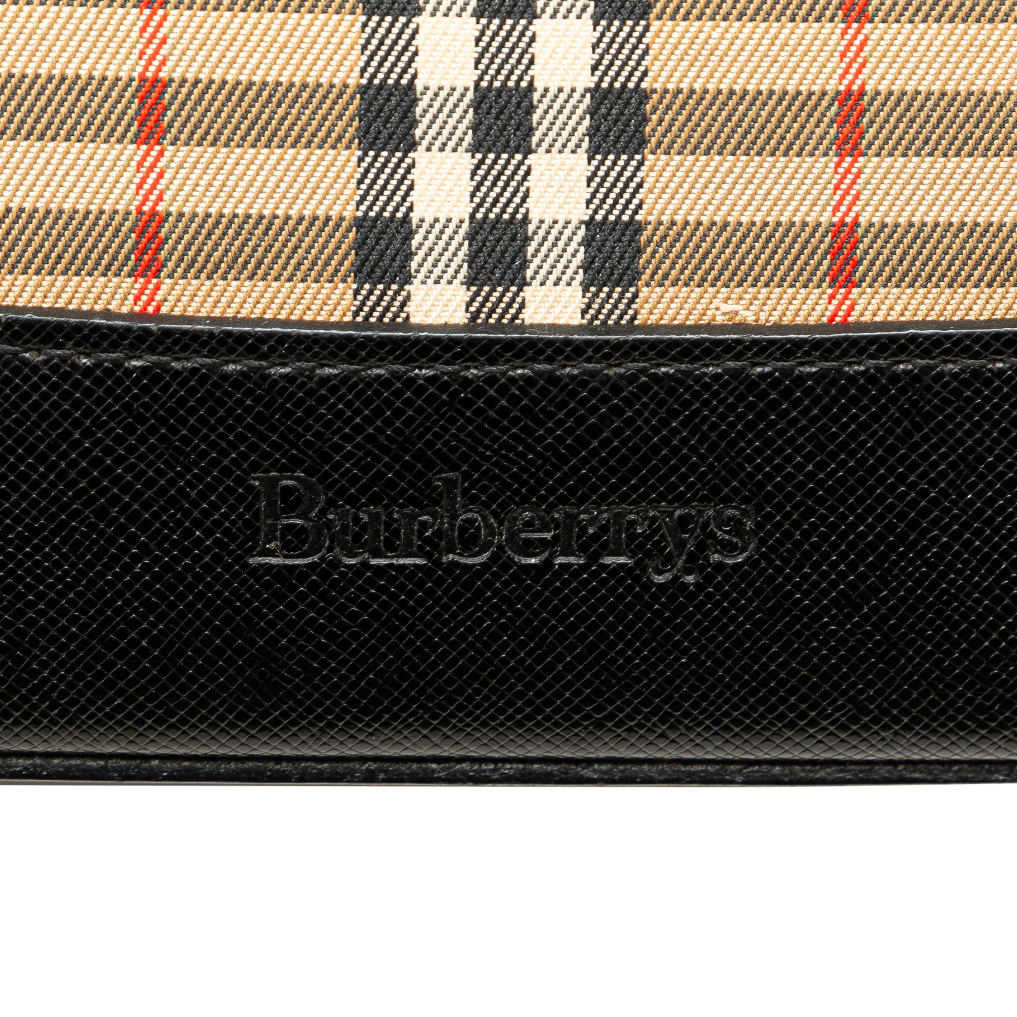Haymarket Check Canvas Tote