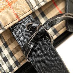 Haymarket Check Canvas Tote