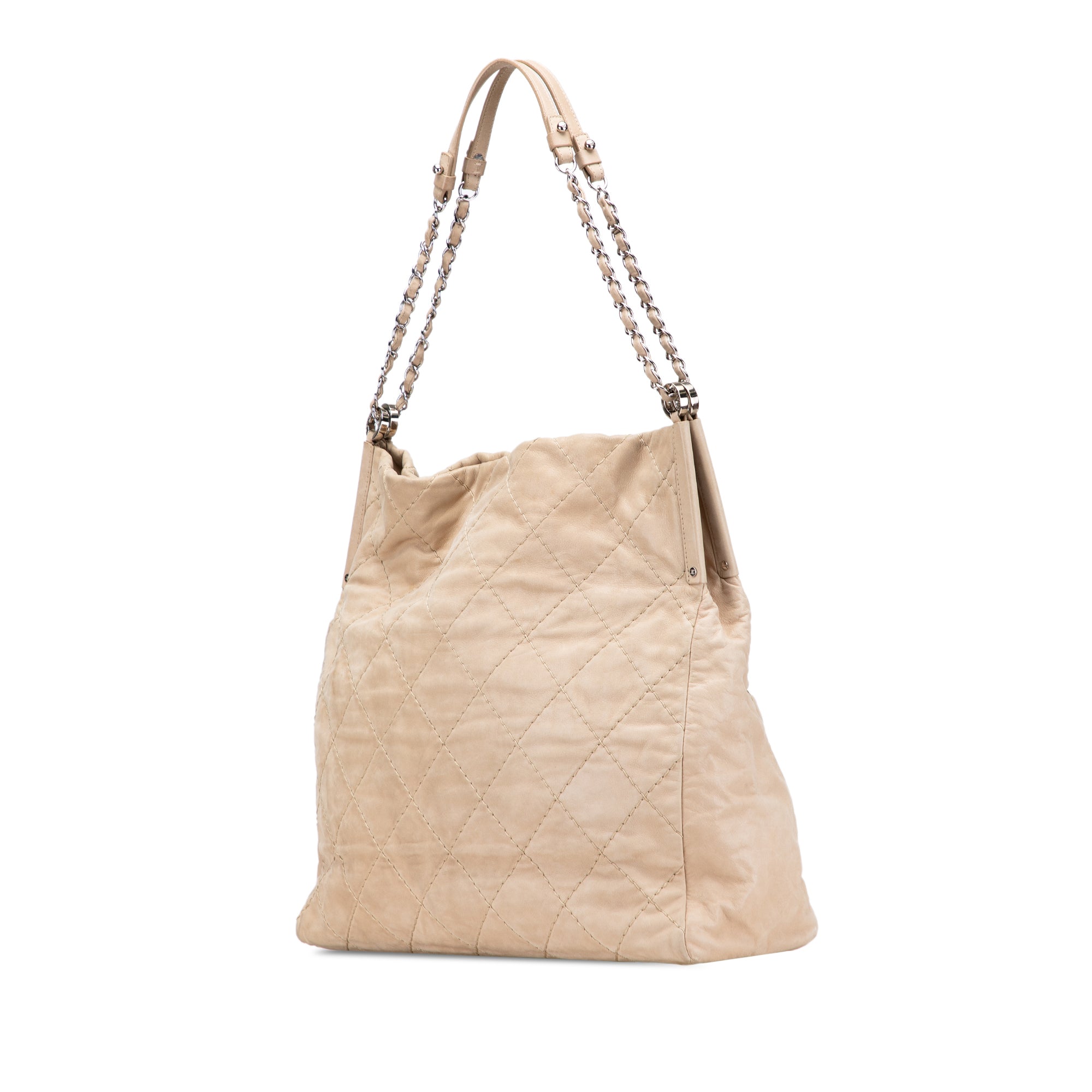 Iridescent Calfskin Sea Hit Tote