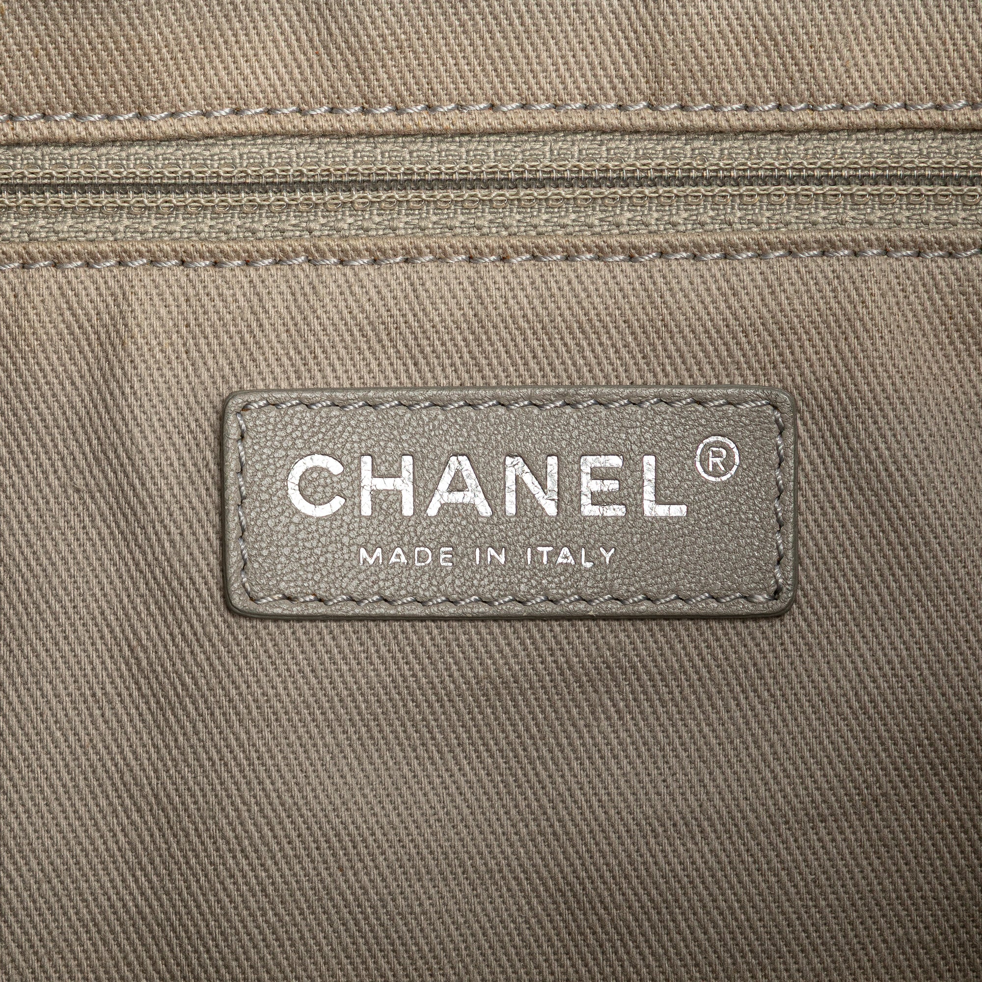 Iridescent Calfskin Sea Hit Tote