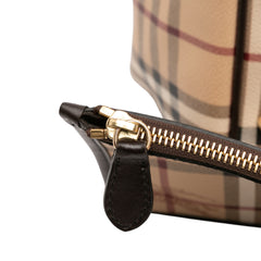 Small Haymarket Check Coated Canvas Canterbury Tote