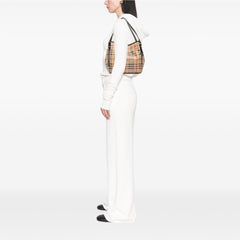 Small Haymarket Check Coated Canvas Canterbury Tote