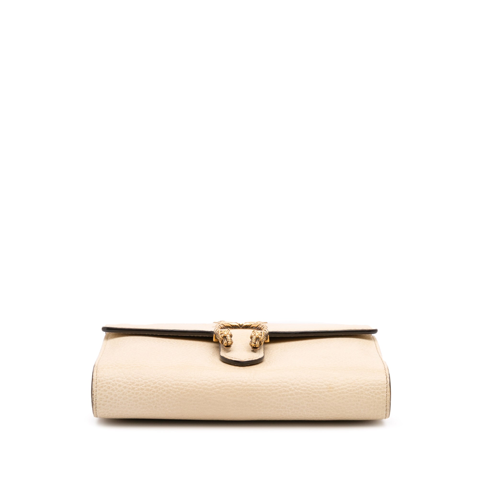 Mini Pebbled Calfskin Garden Dionysus Wallet on Chain