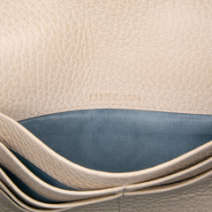 Mini Pebbled Calfskin Garden Dionysus Wallet on Chain
