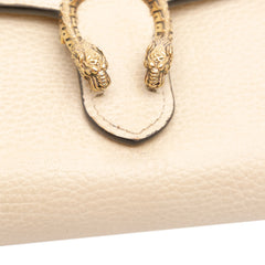 Mini Pebbled Calfskin Garden Dionysus Wallet on Chain