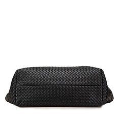 Medium Lambskin Intreccio Cabat Tote