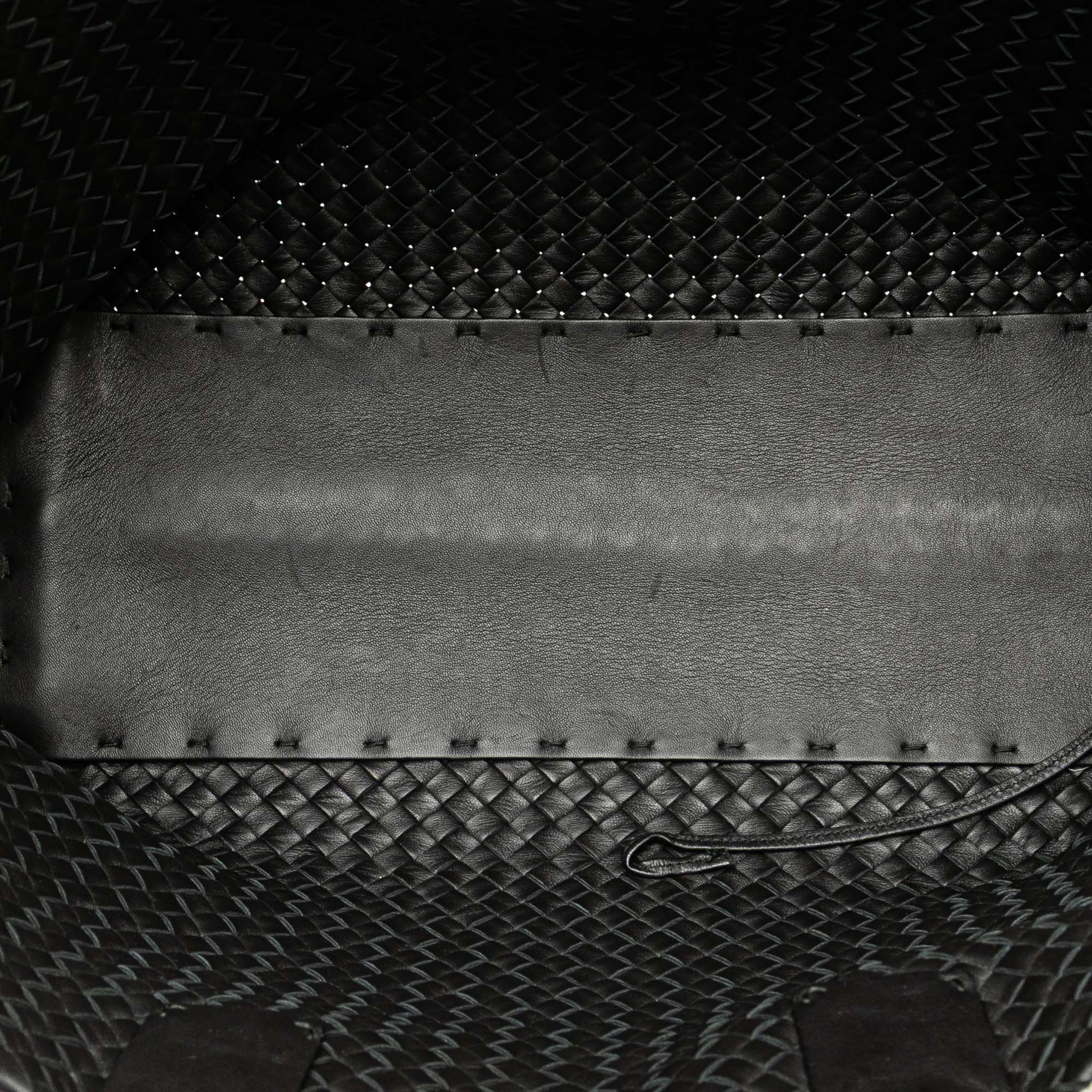 Medium Lambskin Intreccio Cabat Tote