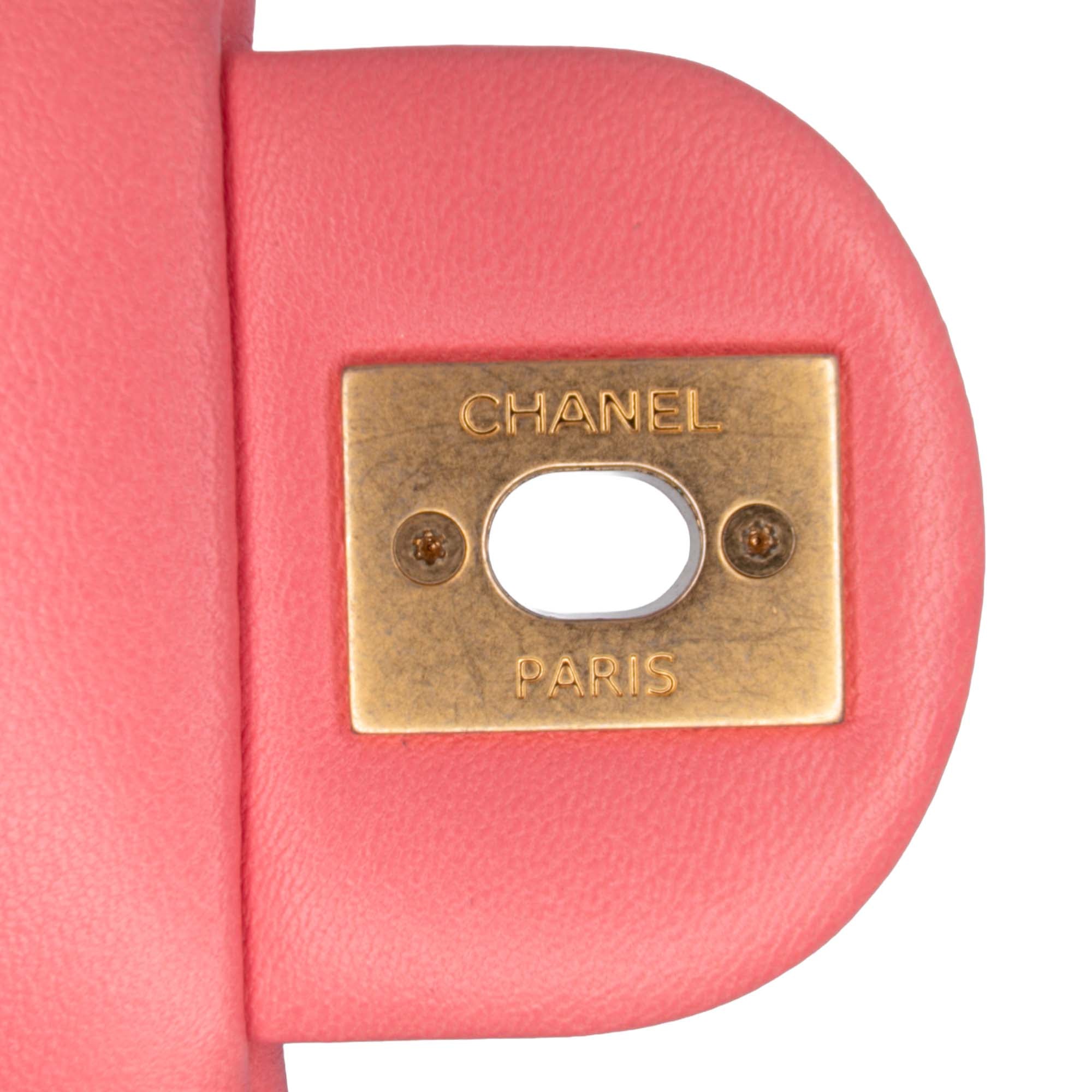 Mini Quilted Lambskin Funky Town Flap