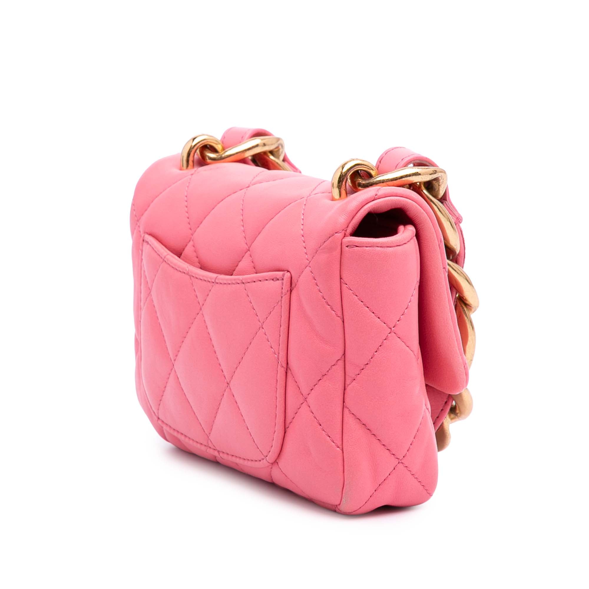 Mini Quilted Lambskin Funky Town Flap