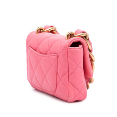 Mini Quilted Lambskin Funky Town Flap