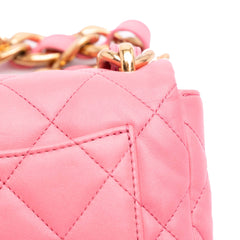 Mini Quilted Lambskin Funky Town Flap