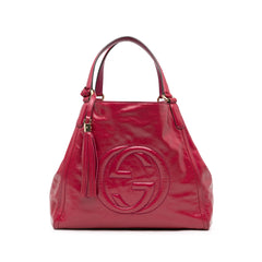 Medium Patent Soho Cellarius Tote