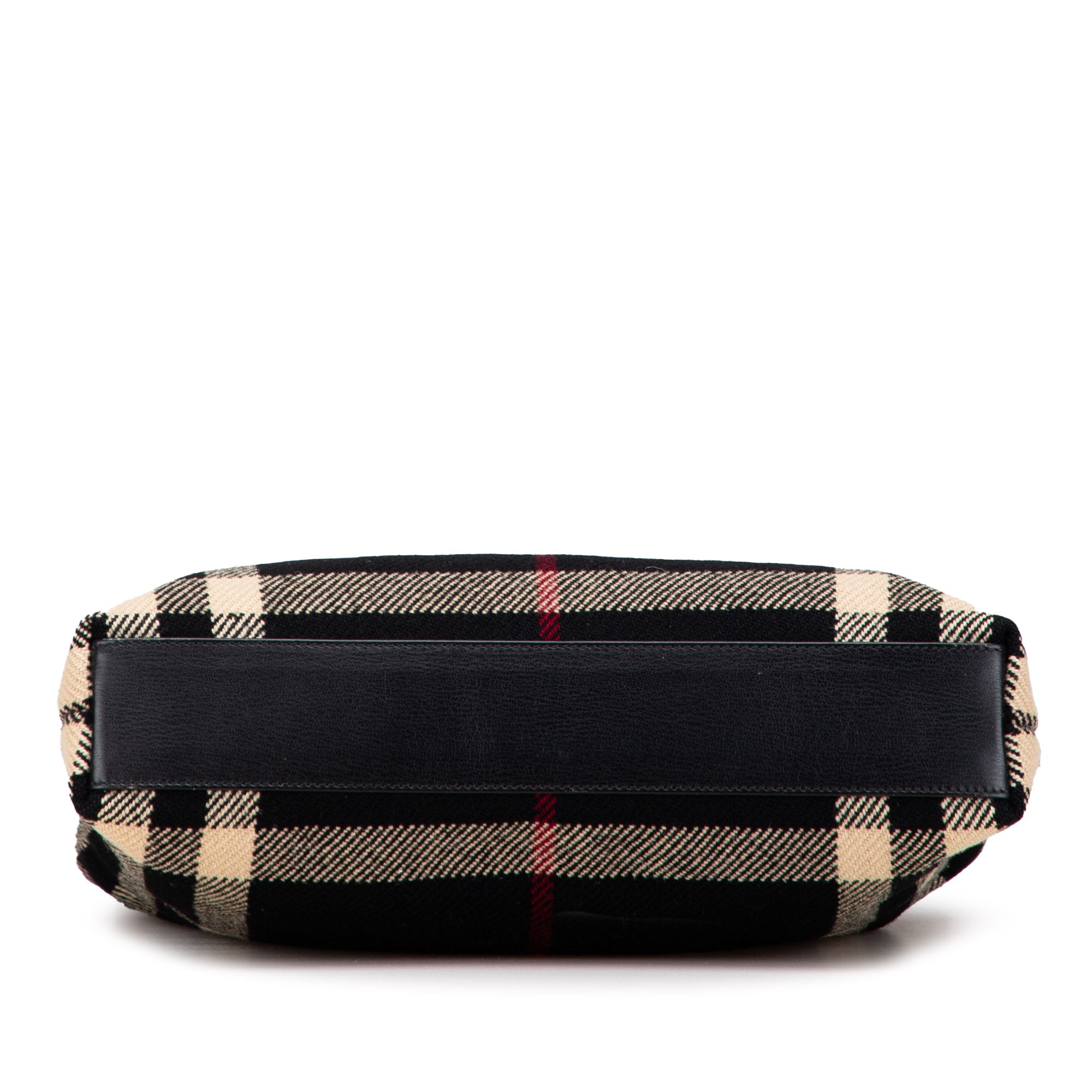 Exploded Check Wool Tote