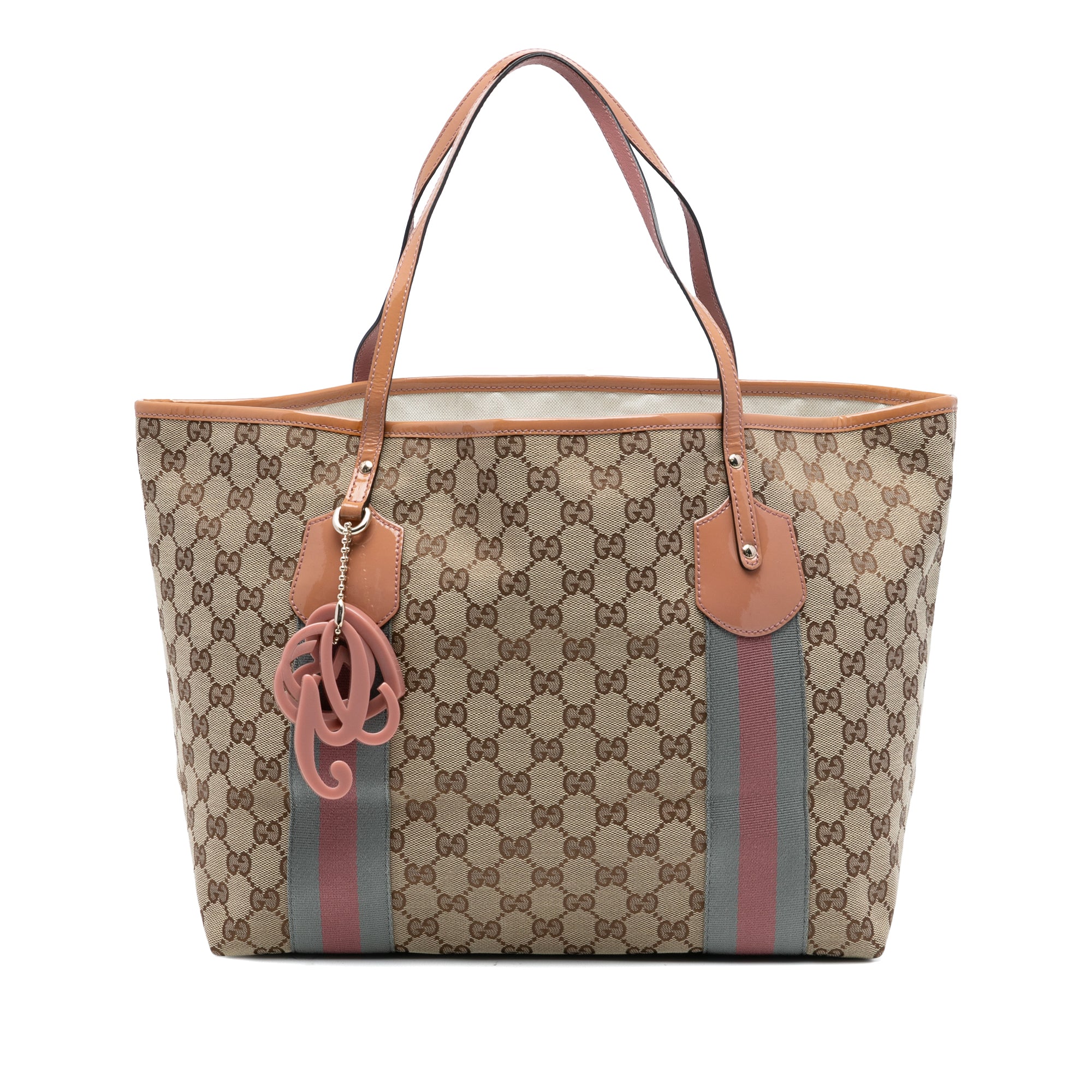 GG Canvas Web Jolie Tote