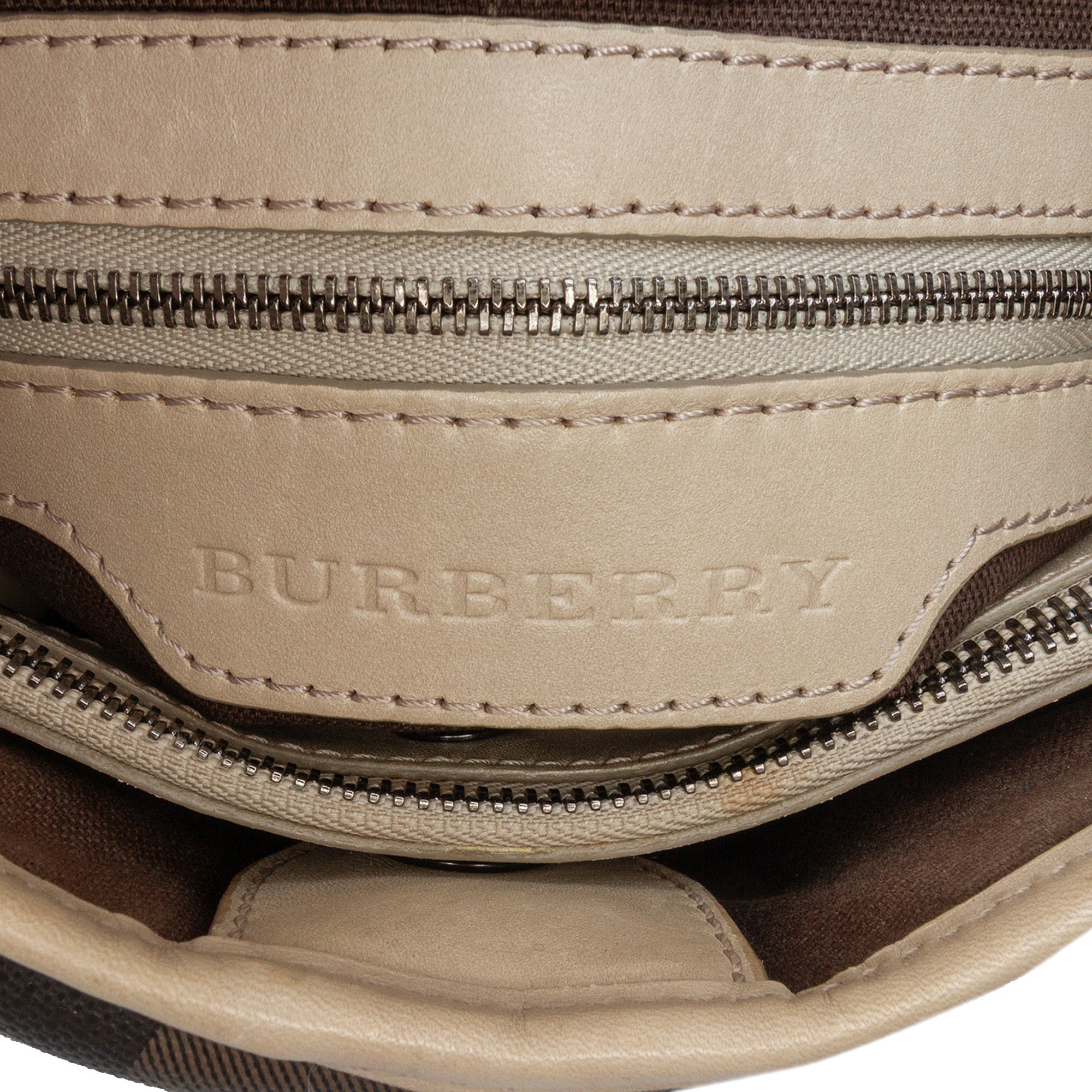 Smoke Check Coated Canvas Northfield Satchel