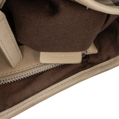 Smoke Check Coated Canvas Northfield Satchel