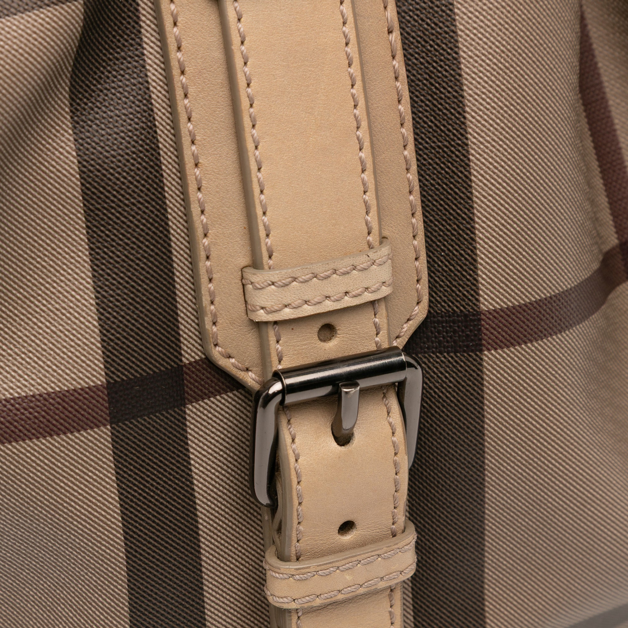 Smoke Check Coated Canvas Northfield Satchel
