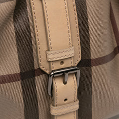 Smoke Check Coated Canvas Northfield Satchel