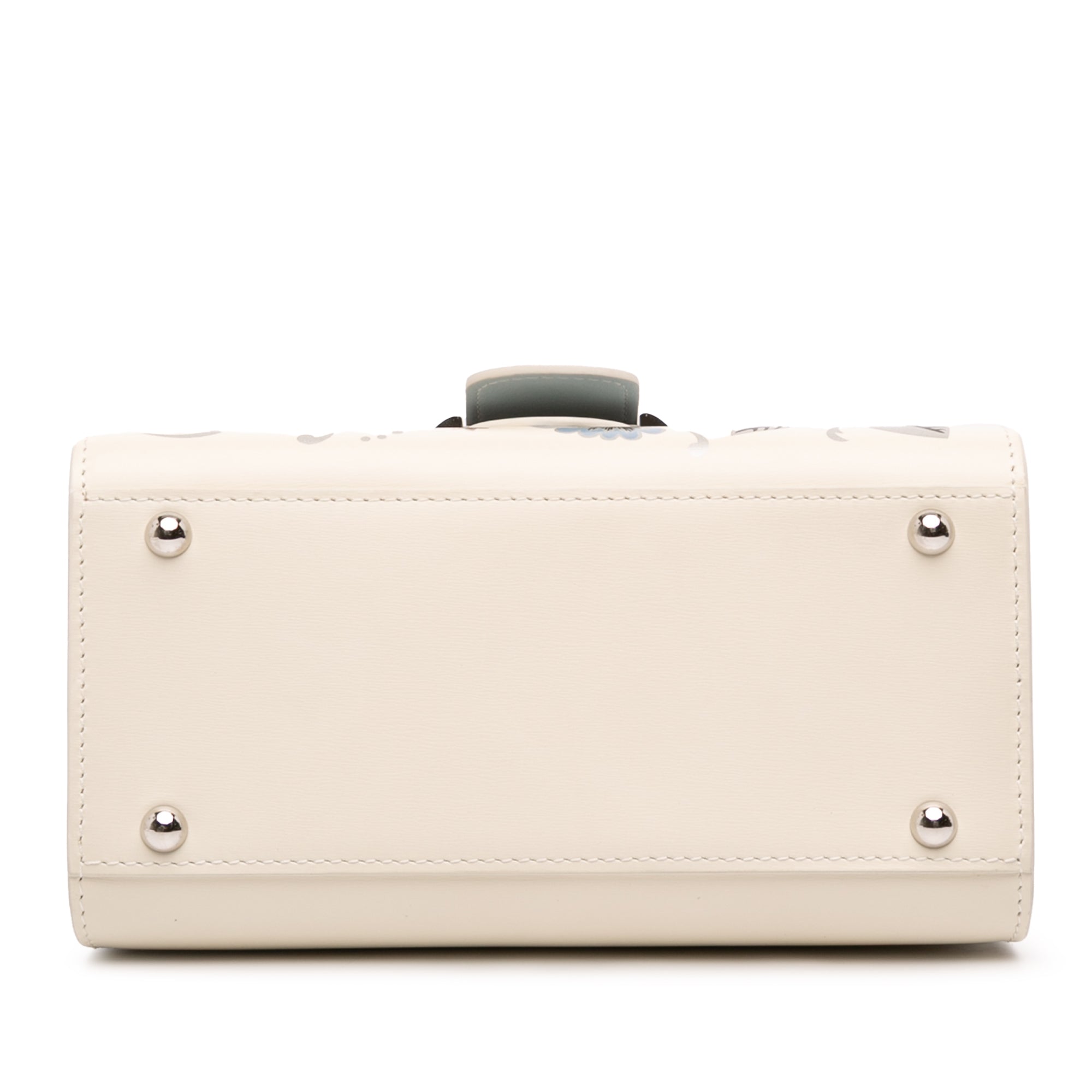 MIni Smooth Calfskin Brillant Blooming Crystalline Satchel