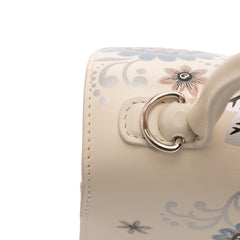 MIni Smooth Calfskin Brillant Blooming Crystalline Satchel