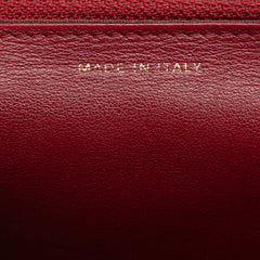 Quilted Caviar Boy Wallet on Chain