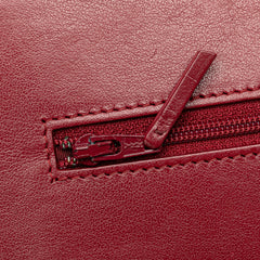 Quilted Caviar Boy Wallet on Chain
