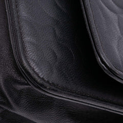 Lambskin Camellia Embossed Wallet On Chain