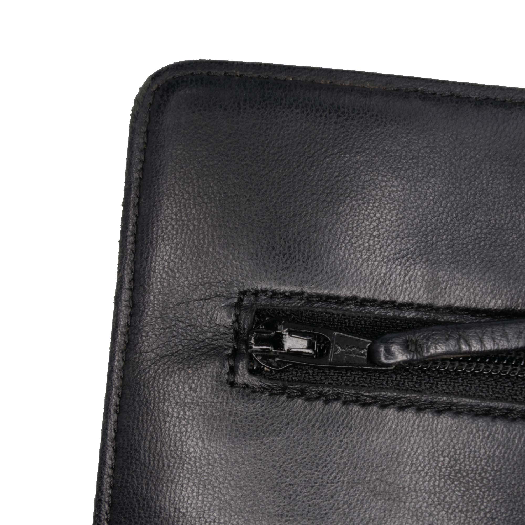 Lambskin Camellia Embossed Wallet On Chain