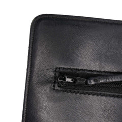 Lambskin Camellia Embossed Wallet On Chain