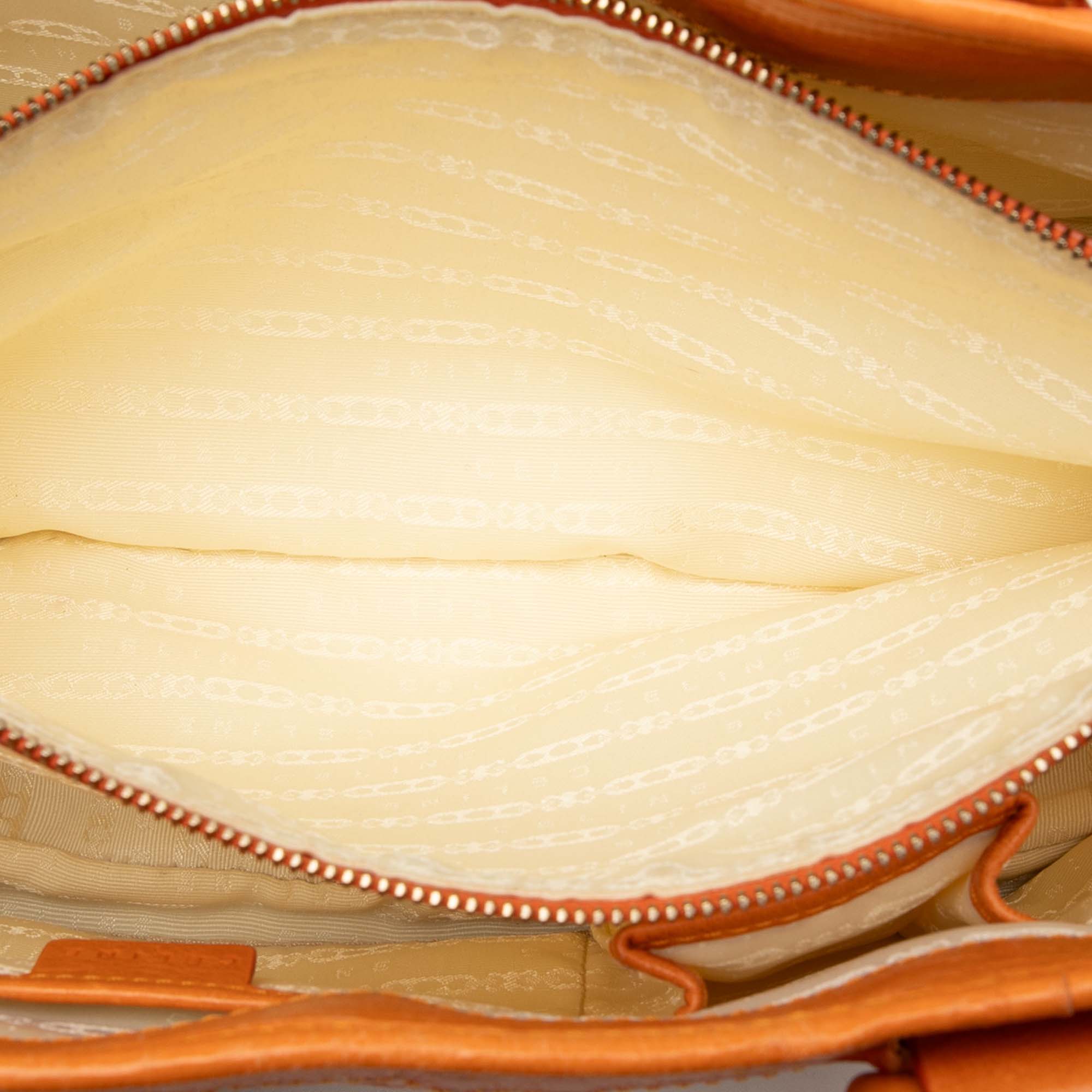 Spiraling Macadam Embossed Leather Boogie Handbag