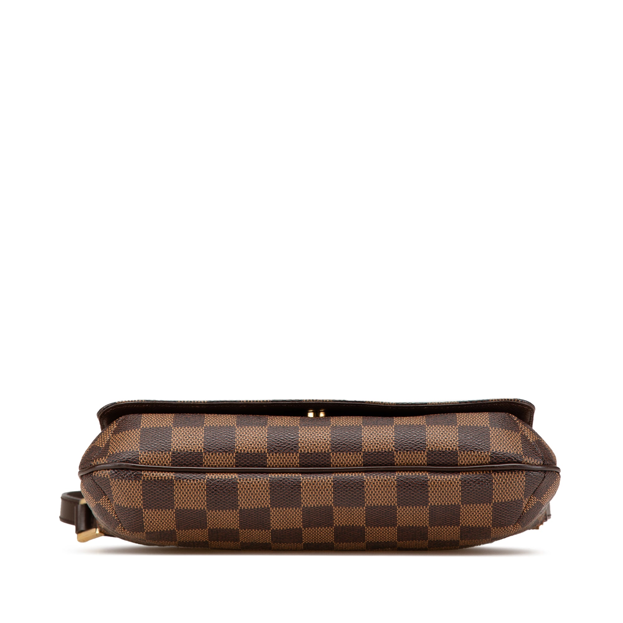 Damier Ebene Musette Tango Long Strap