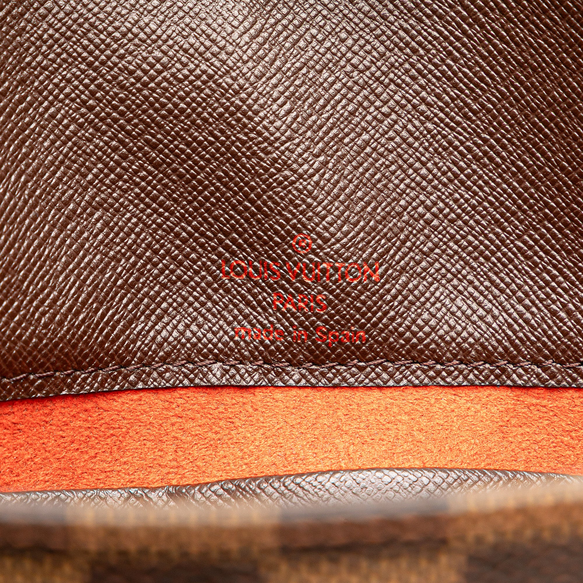Damier Ebene Musette Tango Long Strap