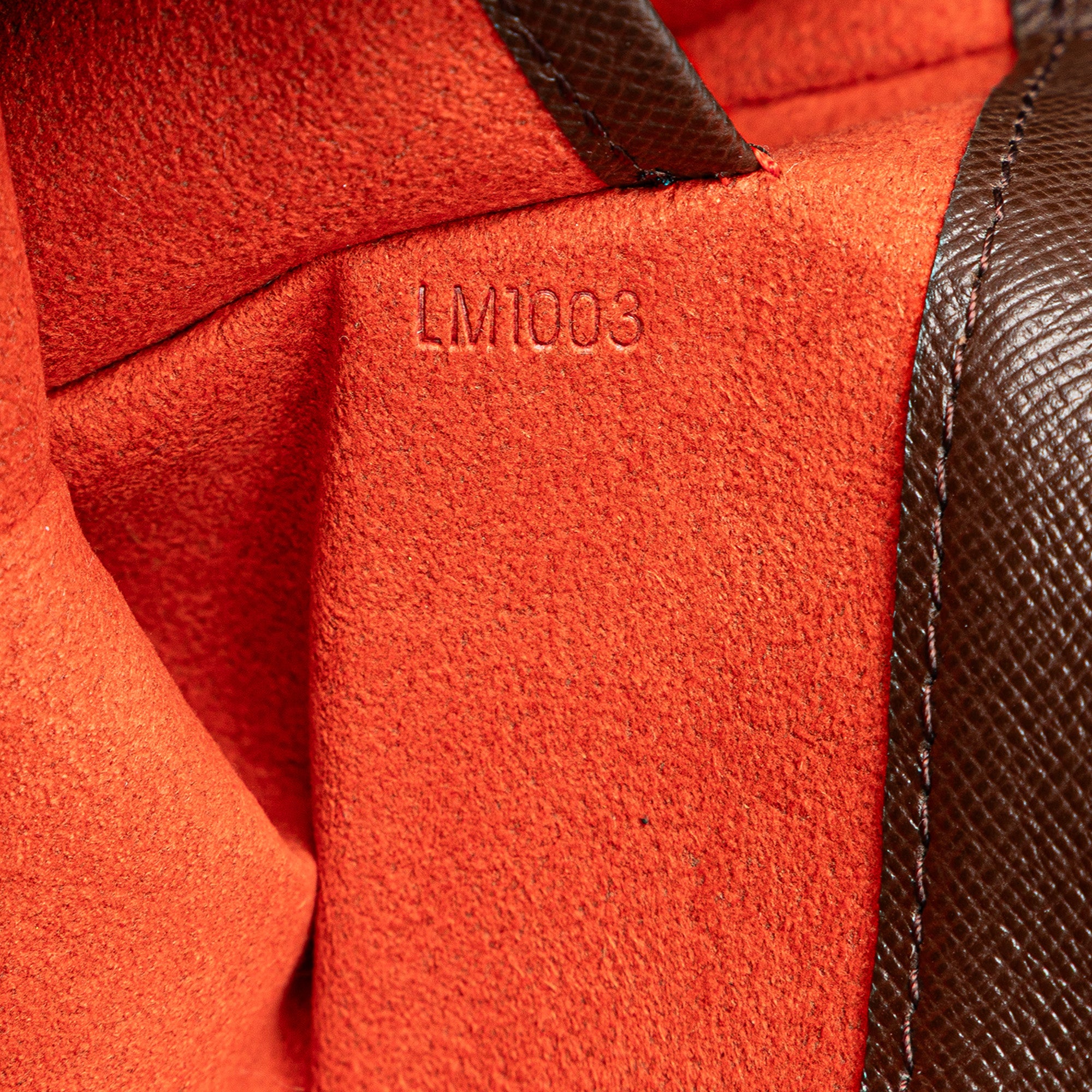 Damier Ebene Musette Tango Long Strap