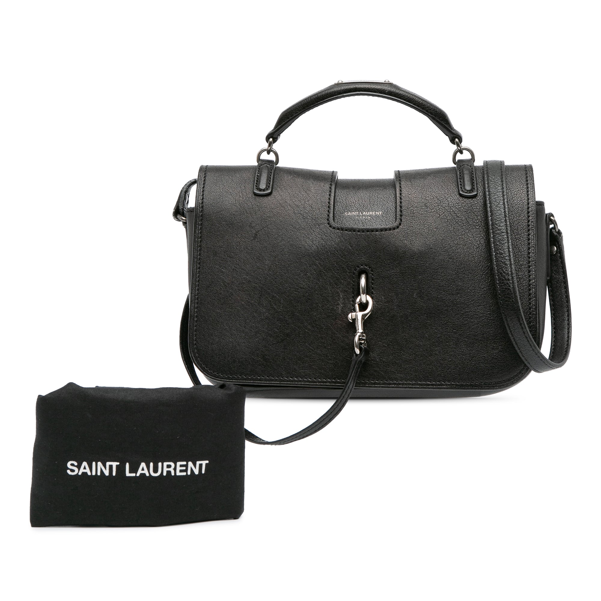 Medium Lambskin Charlotte Messenger Bag