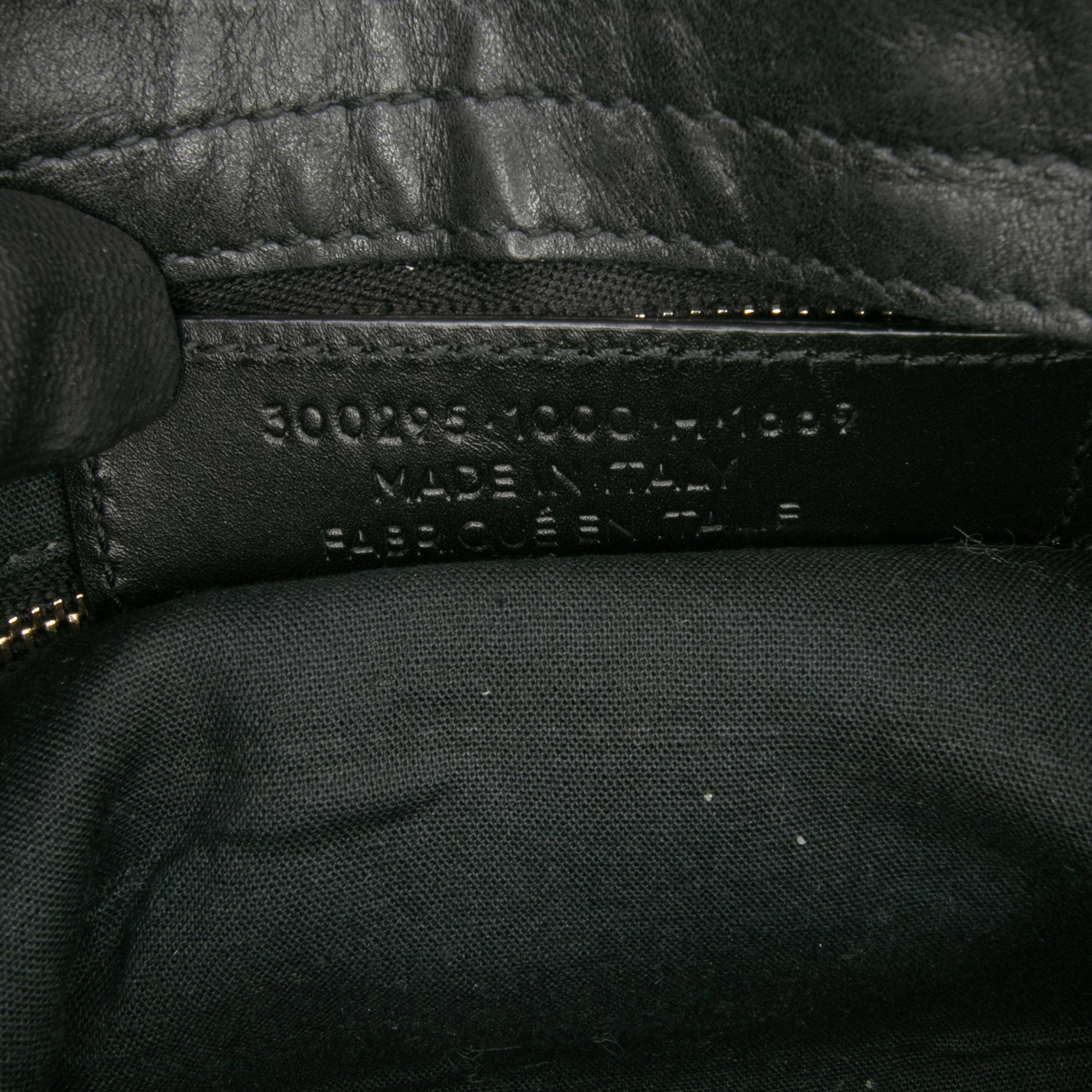 Mini Embossed Calfskin Motocross Classic City Satchel