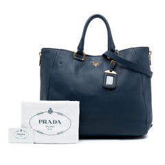 Vitello Daino Side Zip Convertible Tote