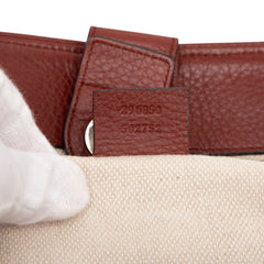 Medium GG Canvas Web Dressage Tote