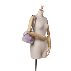 Small Shearling Loulou Puffer Shoulder Bag